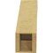 Ekena Millwork 5-inch W x 14-inch D x 14-inch H Aspen Rough Cedar Woodgrain TimberThane Knee Brace, Primed BRCUR05X14X14ASPRCPR - alternate 4